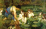 John William Waterhouse Canvas Paintings - Hylas and the Nymphs
